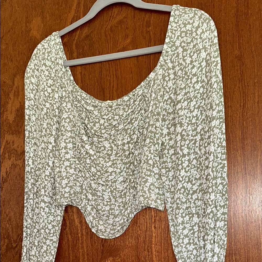 Altar’d State Floral Print Top